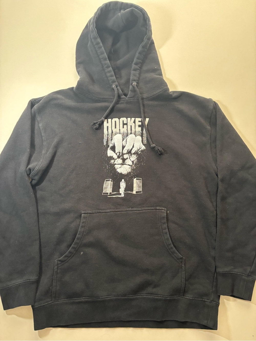 Hockey skate Y2K “eyes without a face” hoodie